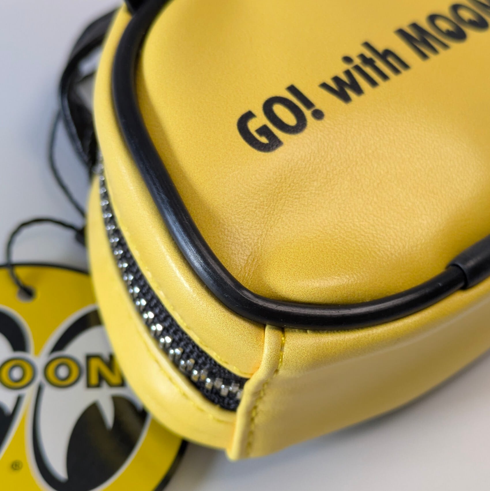 【 MOON / MOONEYES / ムーン アイズ 】 MOON Mini Bag Pouch Key Ring ムーン ミニ バッグ ポーチ キーリング / ホットロッド〚アメリカン雑貨 アメトイ〛