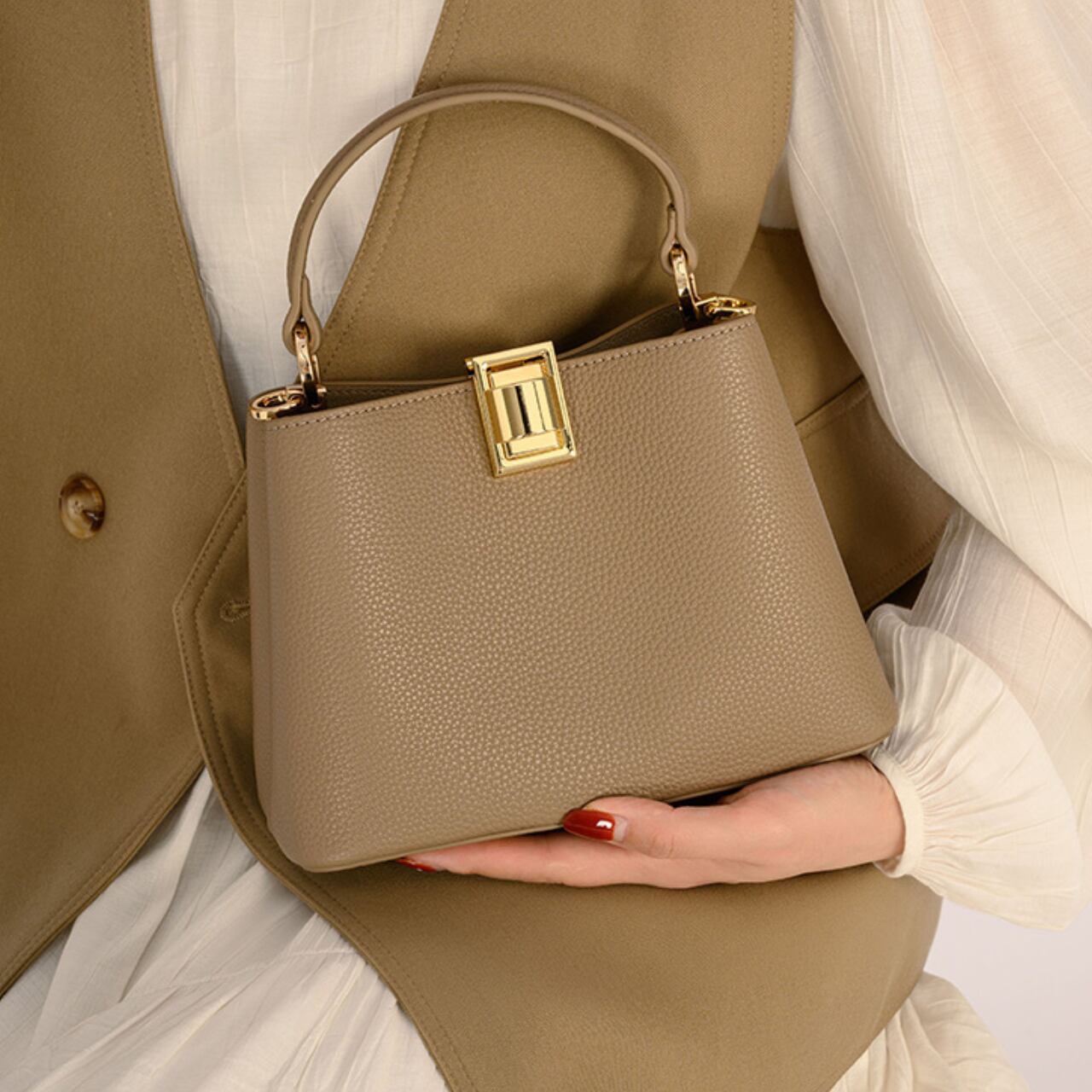 エレガント ミニハンドバッグ 3color BA26