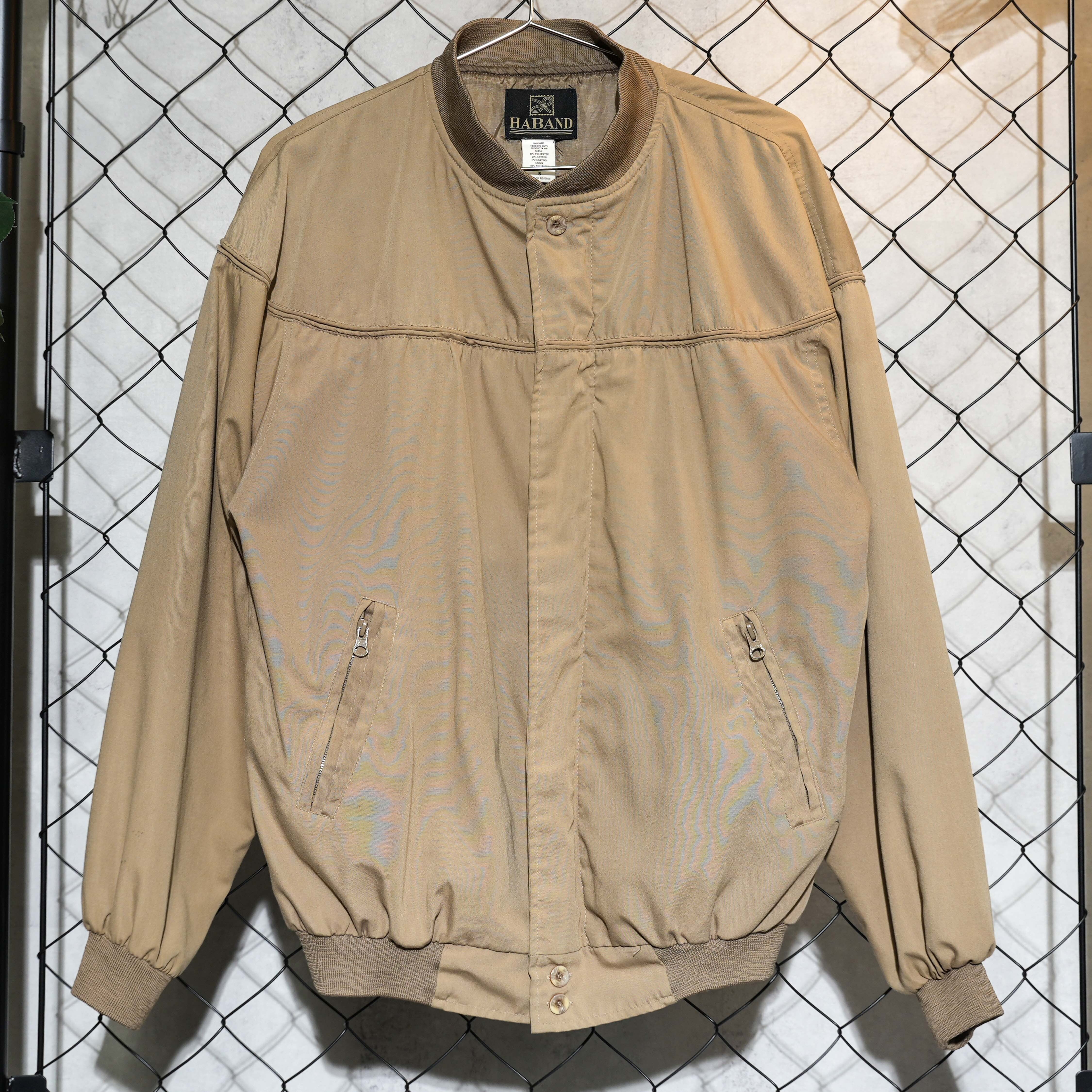 90s-00s HABAND ダービージャケット スカル刺繍 クロスボーン LAWRENCE