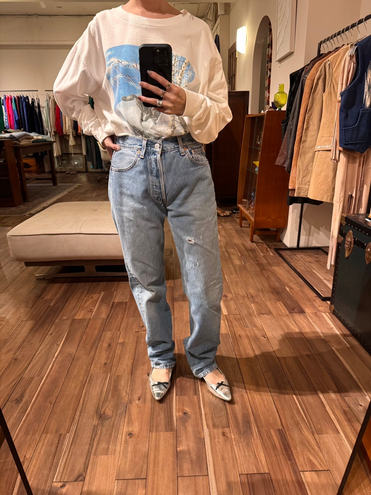 90s Levi's 501 Student Made in USA Denim Pants