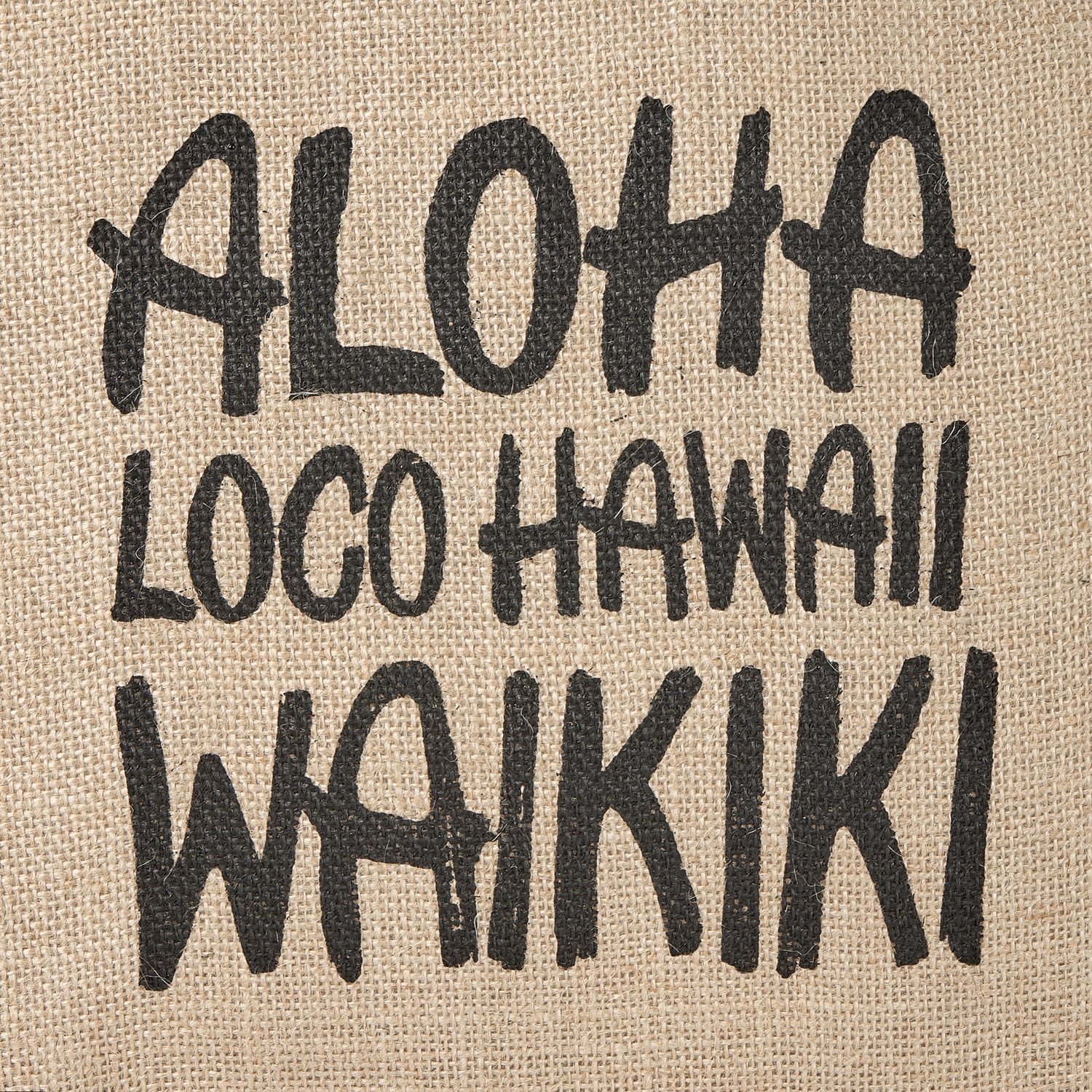 Loco Hawaiiの製品番号EB1007 -Maine PVC(ビニールバッグ+麻バッグ