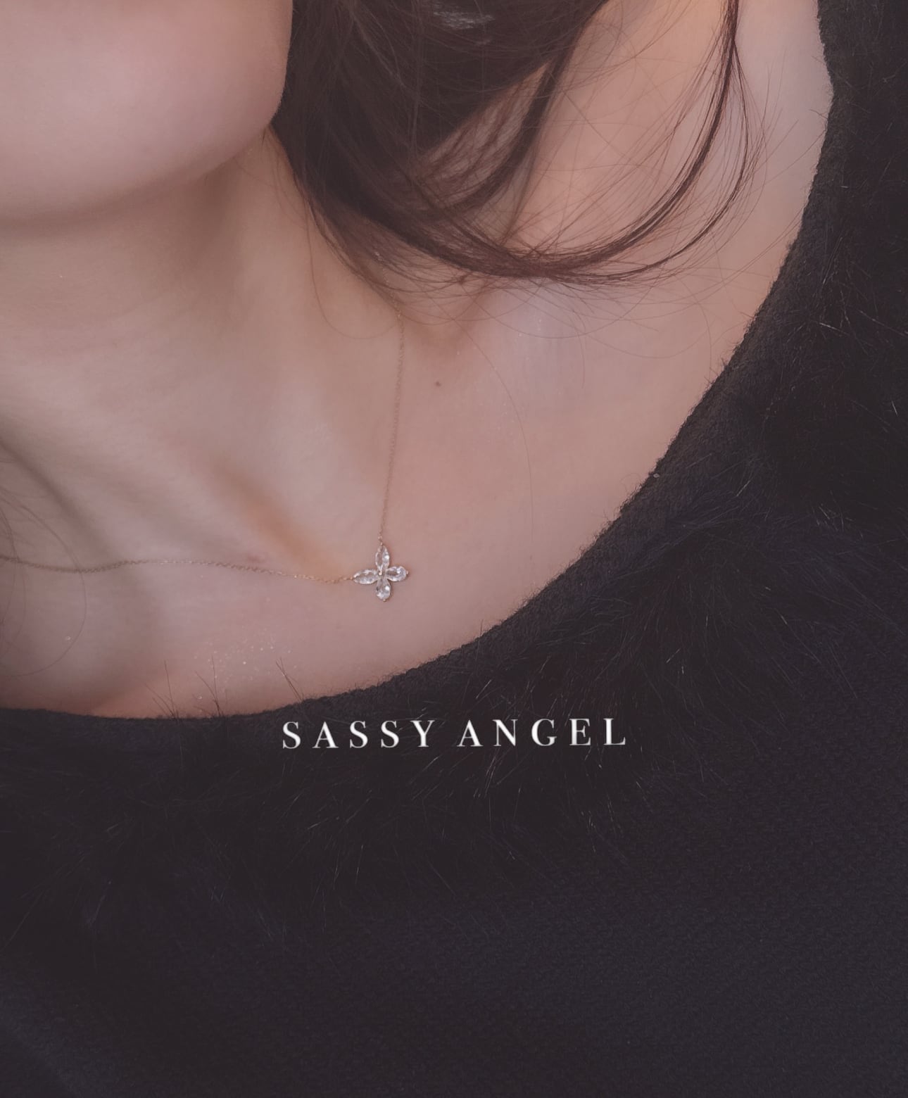 mini candy butterfly necklace [267] | SASSY ANGEL