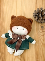 布ドール 猫耳 耳付きぬいぐるみ babu-4 クラシック服 thumbnail 9