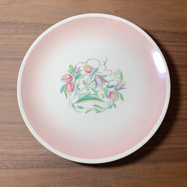 スージークーパー ドレスデンスプレイ B&Bプレート(ピンク) C