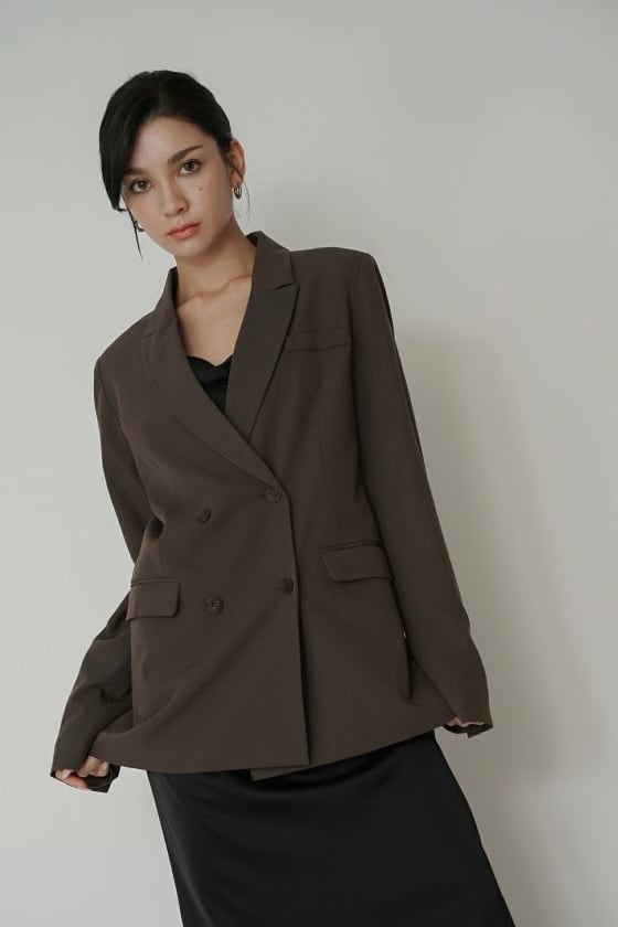 KINO THE KEI ダブル ブレスト ジャケット KINO THE KEI double-breasted jacket ダブル ブレスト ジャケット