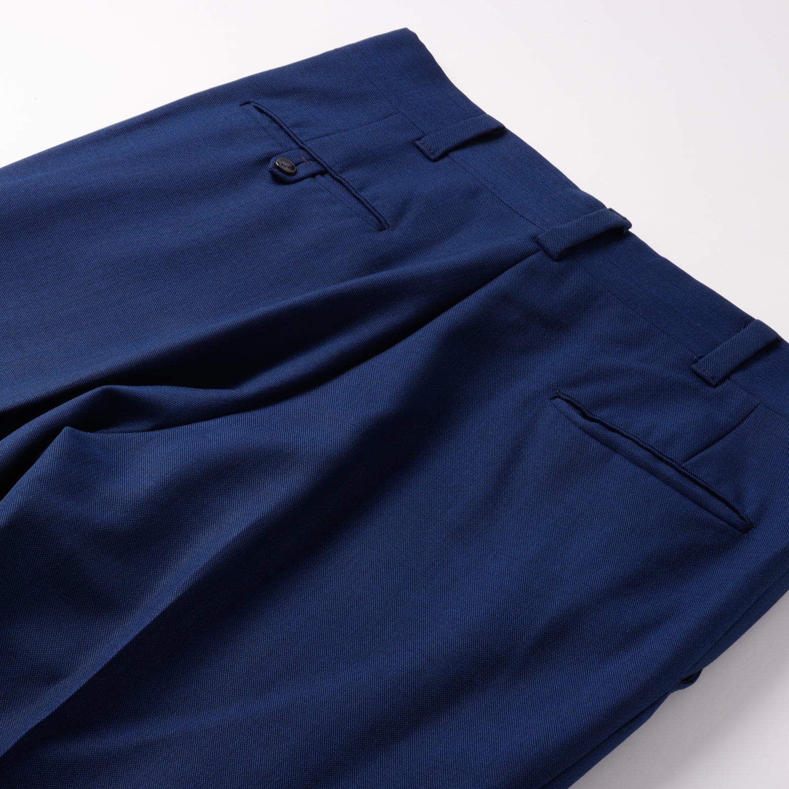 極美品】70s special vintage wool slacks pants W35 blue made in USA