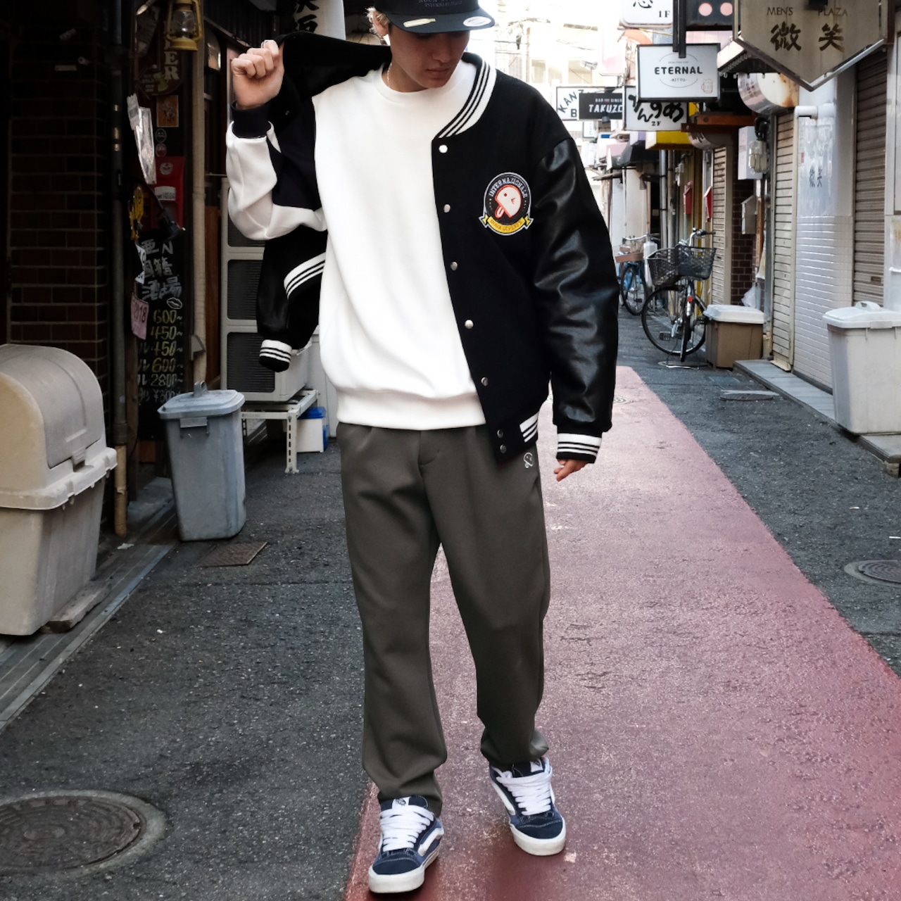 ダンボールニットイージーパンツ