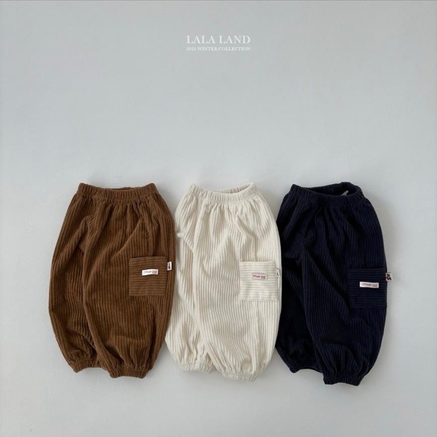 予約⌇LALALAND / golden cargo jogger pants