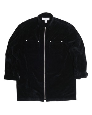 Velour zip up jacket