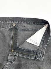 90s Lee 200 "BLACK" DENIM PANTS Size W35L30