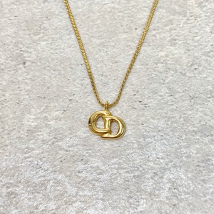 Christian Dior ディオール ロゴネックレス ゴールド アクセサリー 5137-202112