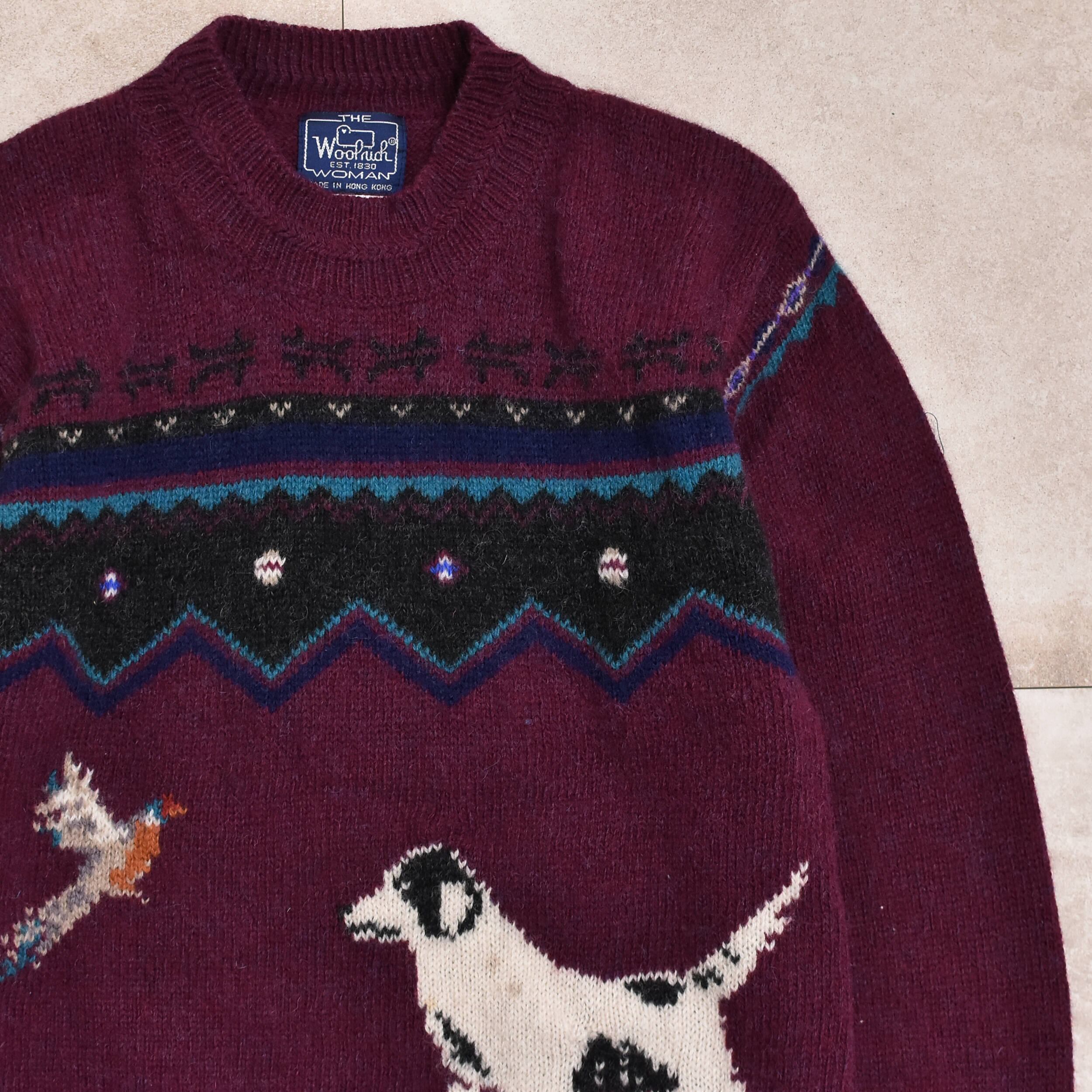 80～90s Woolrich sweater