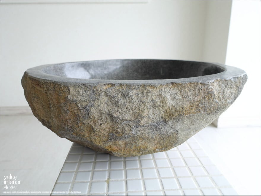 自然石 つくばい/L02 めだか鉢 睡蓮鉢 メダカ鉢 庭 金魚鉢 手水鉢 和風