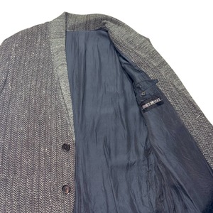 archive 1990AW ISSEY MIYAKE shawl collar knit jacket
