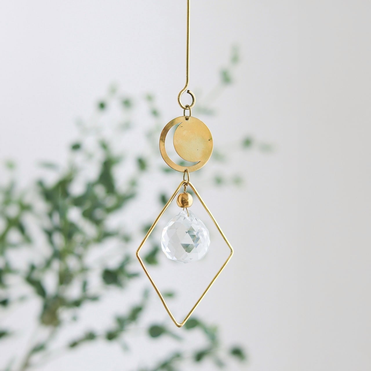 ZODAX  ガラスオーナメント　シャビー　イエローゴールド　a　新品タグ付き in bloom ブラス＆ガラス オーナメント | Zakka so-la