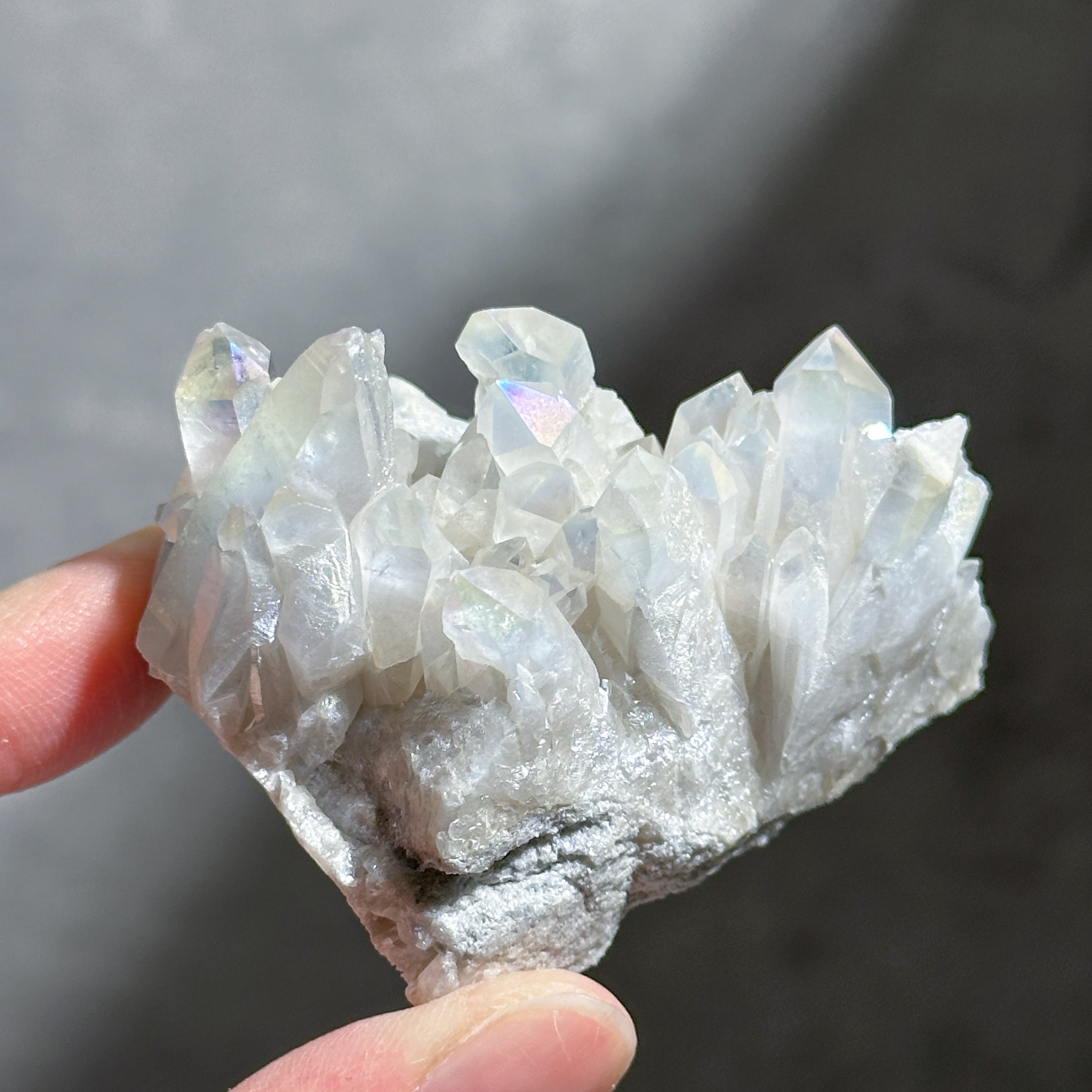 エンジェルオーラクォーツ クラスター21◇Angel Aura Quartz◇