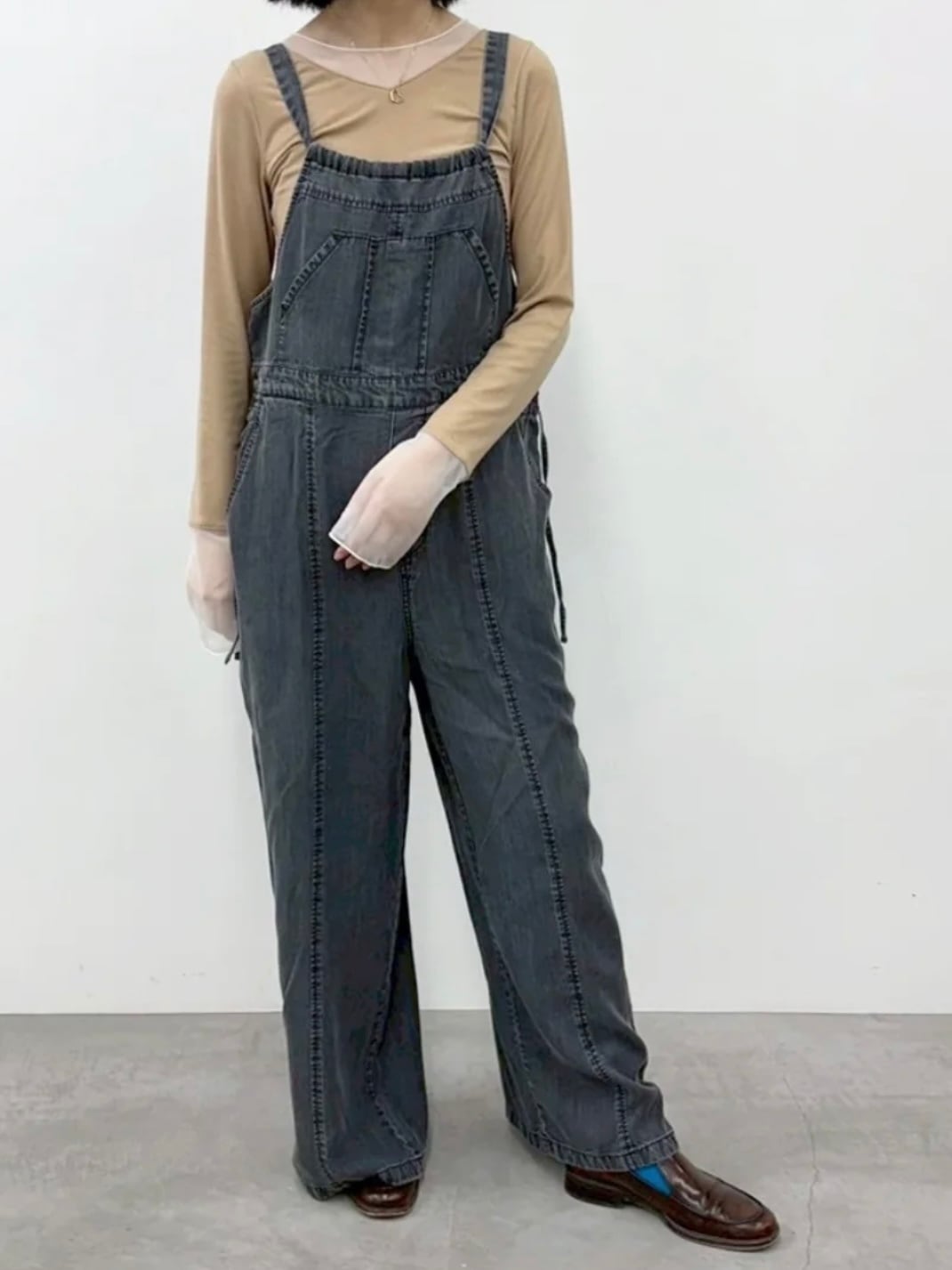 送料無料】CYNICAL(シニカル) テンセルデニムサロペット デニム 大人