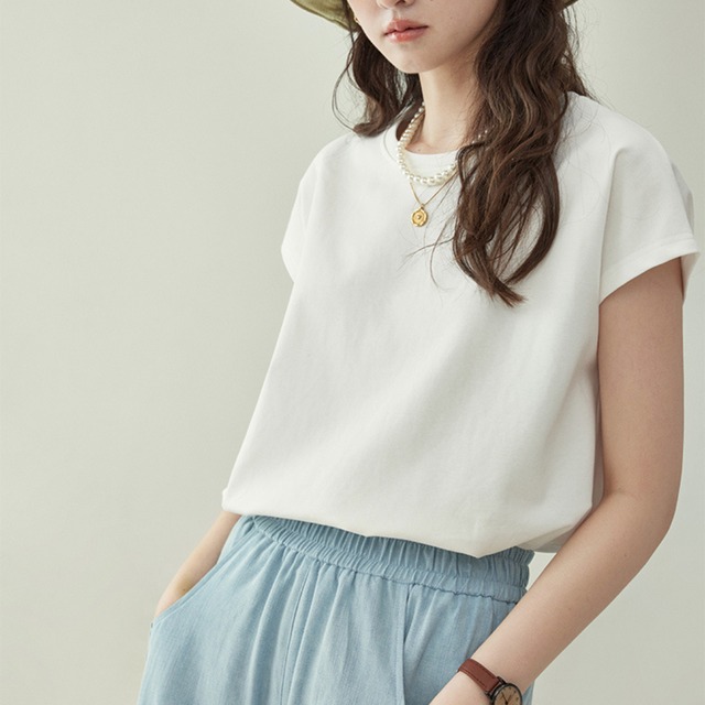 ribbon embroidery loose short sleeved t shirt tops
