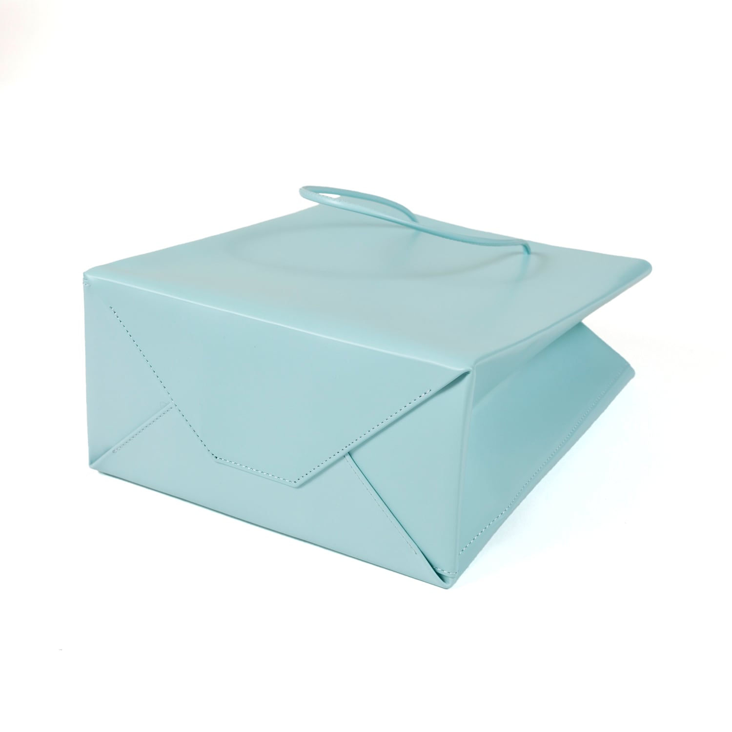 Leather Paper Bag M - Ice Blue | UNKNOWN PRODUCTS（アンノウン