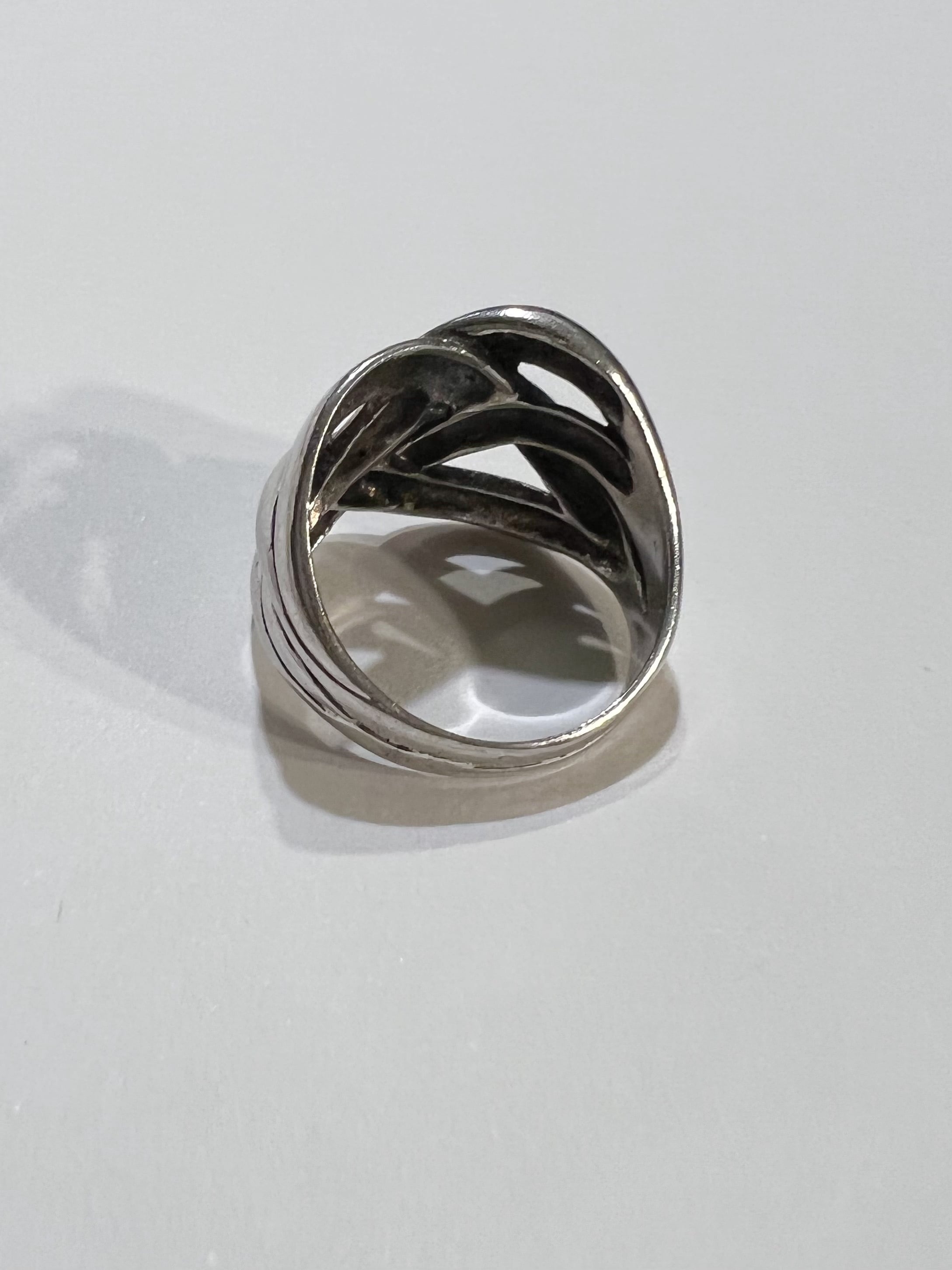 【美品】Me&Roミーアンドロー*SILVER RING 16号