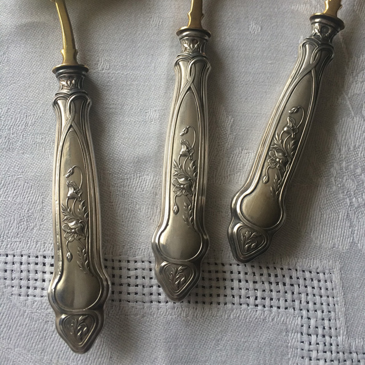 ミニャルディーズ シルバー デザートサーバー3本セット 11TWe9