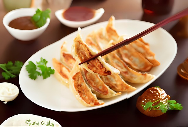 高菜餃子 18個入 自家製みそダレ付き