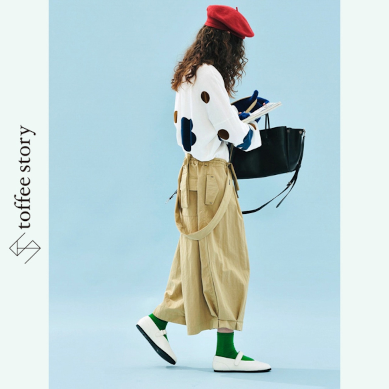 お出かけ日和のふんわりバルーンパンツ 《i0739》