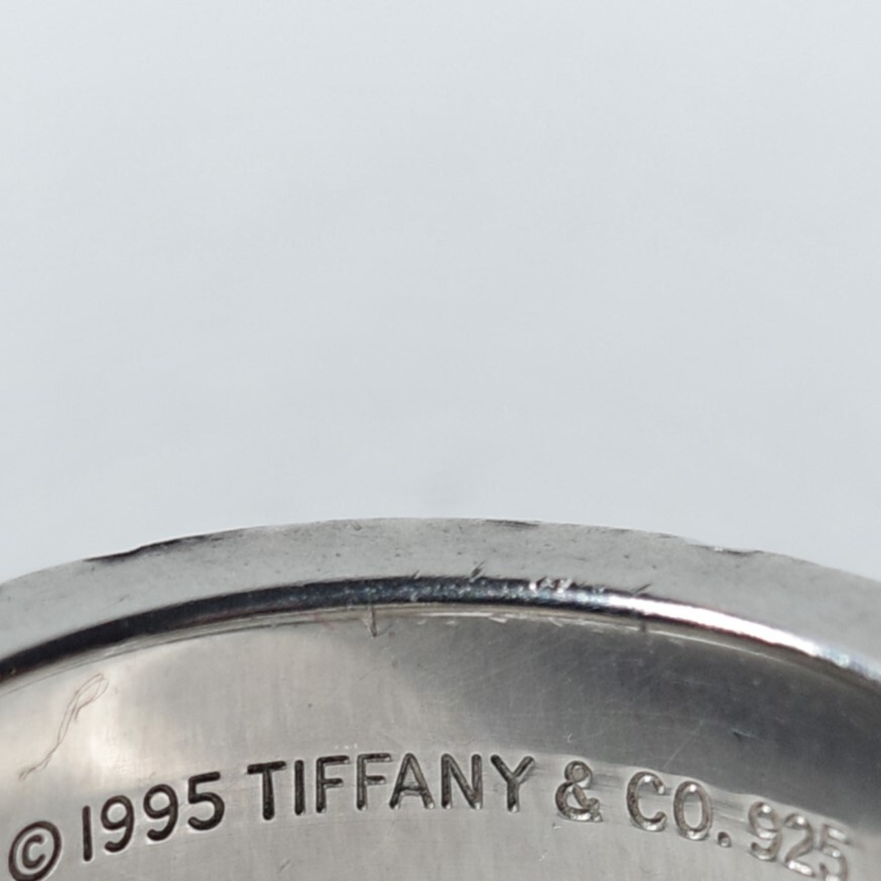 OLD "TIFFANY&CO." 1995 COMBI TOP RING