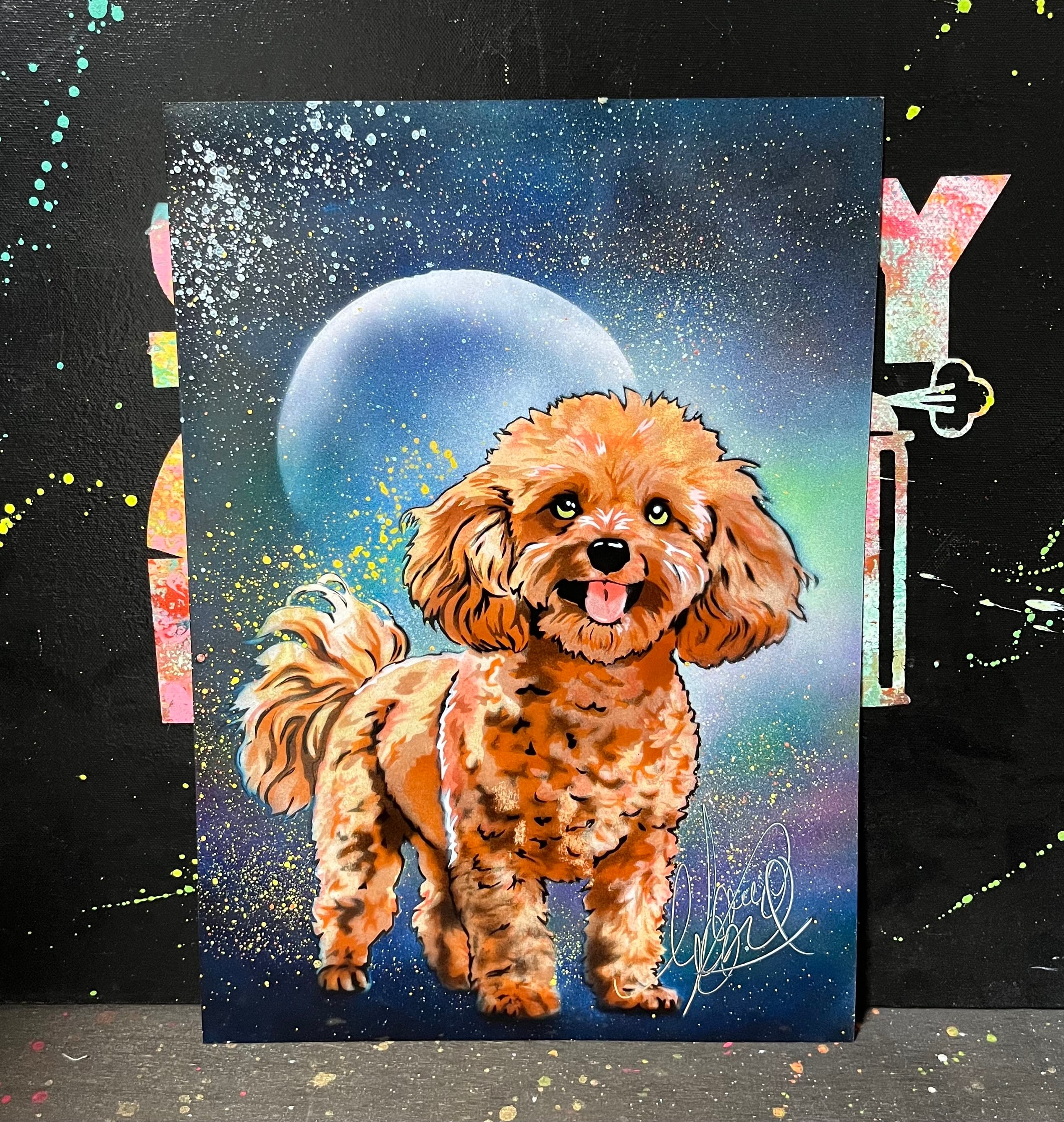 スプレーアートエデンB4原画　2枚セット スプレーアートエデンB4原画 2枚セット 【公式通販】