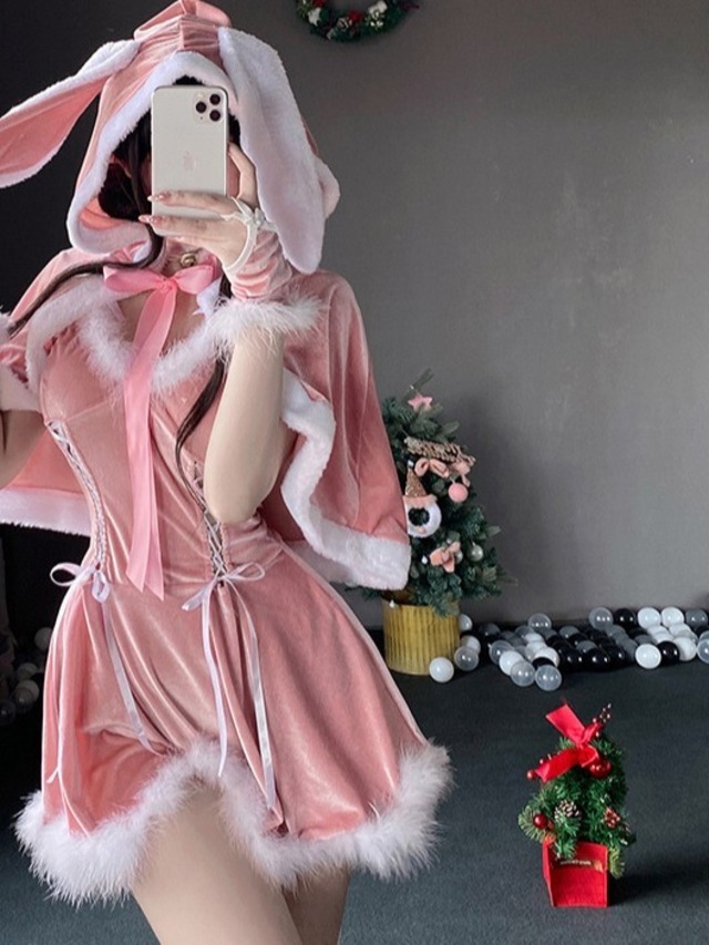 【定番】ピンクサンタシリーズワンピまとめV0506