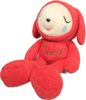 Old Staffed Toy: I'm sorry