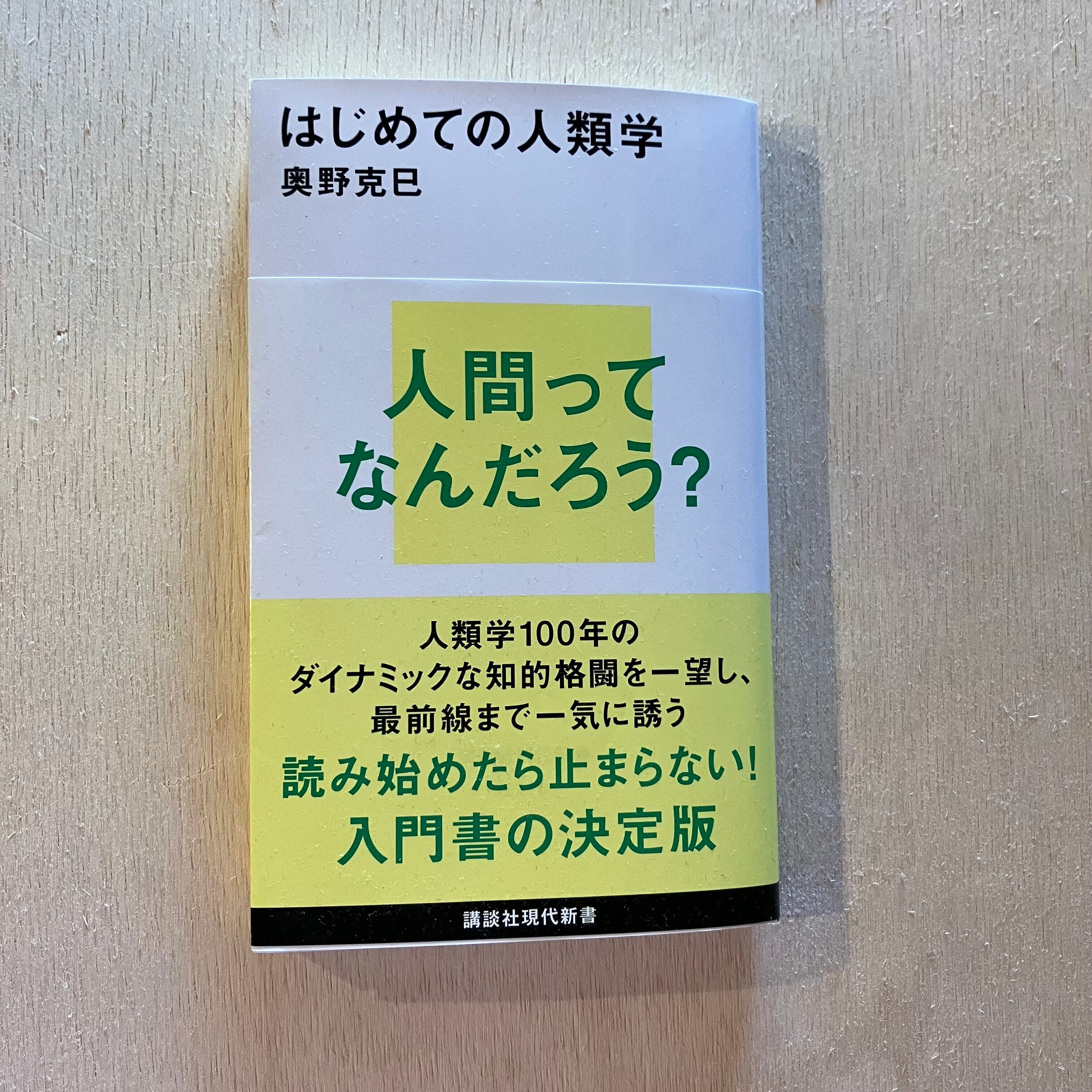 はじめての人類学　ホホホ座　西田辺