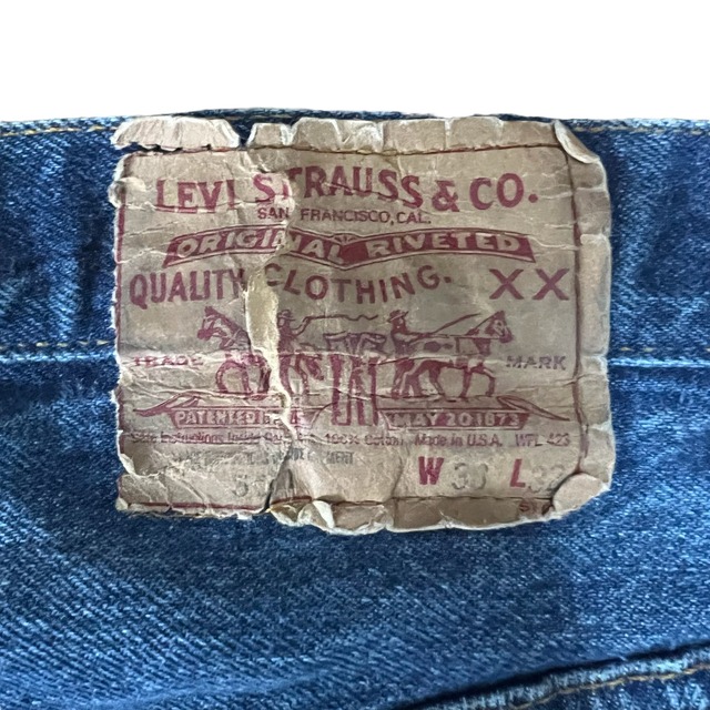 80's Levi's 501 made in usa