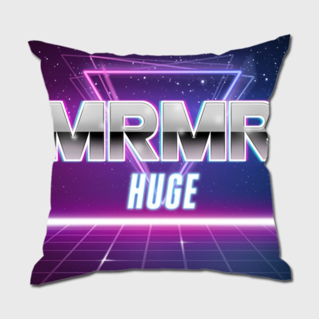 MR.HUGE MRMR HOWLING PRINTED CUSHION（ＭＲＭＲ　ハウリング　プリント　クッション）80'POP