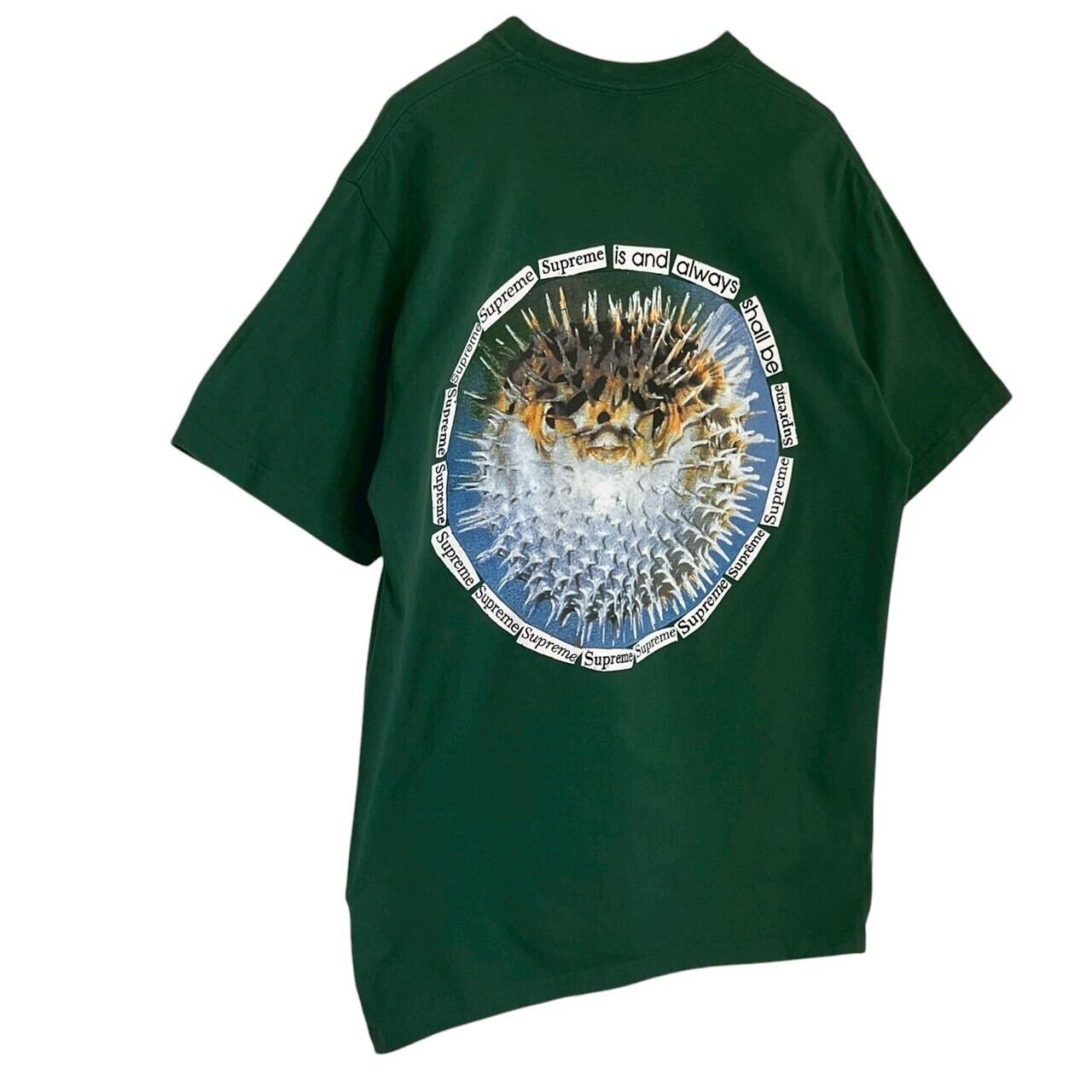supreme シュプリーム Tシャツ バックロゴ プリント ハリセンボン supreme シュプリーム Tシャツ バックロゴ プリント ハリセンボン