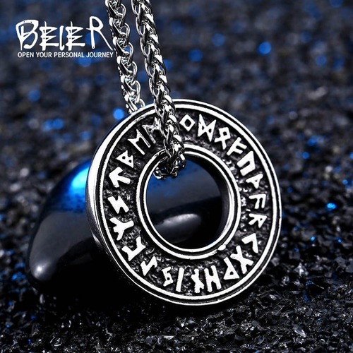 【送料無料】 メンズ ネックレス ヨーロッパ ペンダント カラス 結び目 リボン ノルディック 10000800