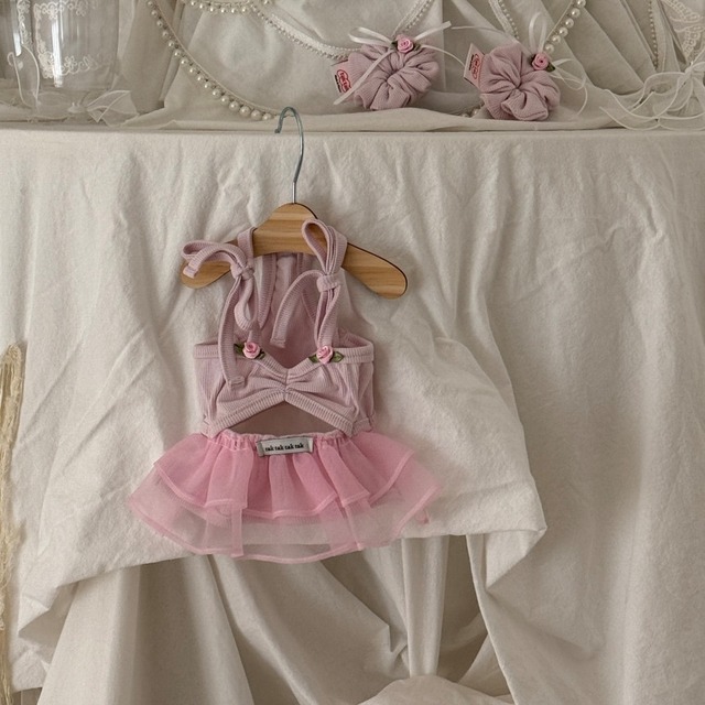 【予約】[tak!tak!tak!tak!]  （Dress/Pink）oh,rosy! series