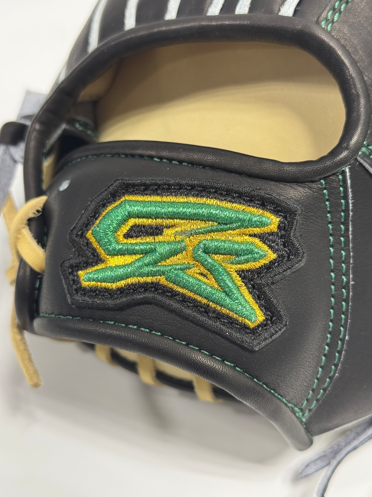 GSーゴリラスポーツ スタンダードモデル 硬式仕様グラブ 右投げ用 当て挟み型 ゴリラブラック×キャラメル GSー11(クロスウェブ)・画像8