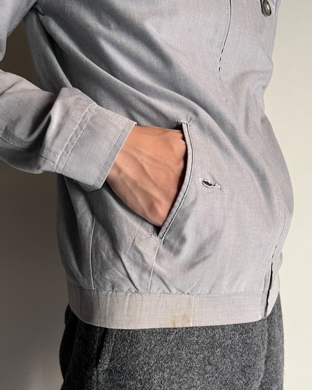 【A.P.C】raglan sleeve work shirt jacket