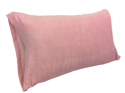 のびのびまくらカバー 綿パイル ゆったりサイズ 40×65cm ピンク