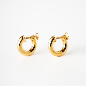 Gold earclip GME18 イヤリング