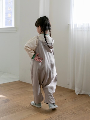 【oatmeal】 リアンパンツ／ベージュ（80~130cm）