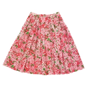 Vintage ピンク花柄スカート