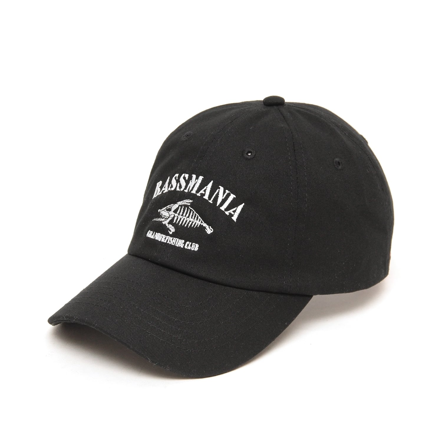 グランダー武蔵×bassmania】スケルトン刺繍CAP【限定生産