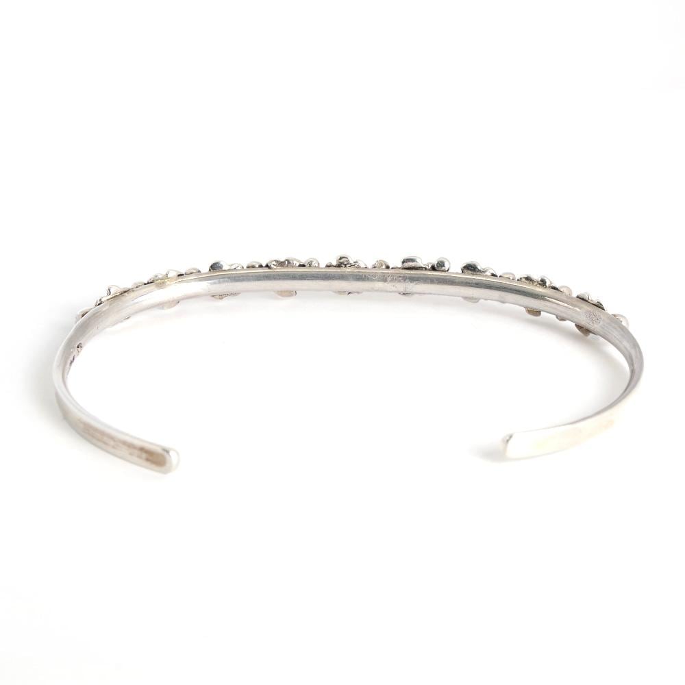 INDIAN JEWELRY インディアンジュエリー】Navajo 9flower bangle Rita
