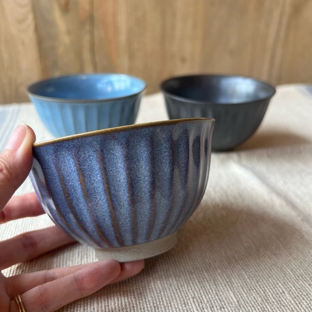TAMAKI 　Shinogi Bowl　390ml　3Color　和の器 しのぎ 軽量飯碗 390ml お茶碗 ご飯茶碗  タイ製 食器 和食器 お皿 おしゃれ 北欧 磁器