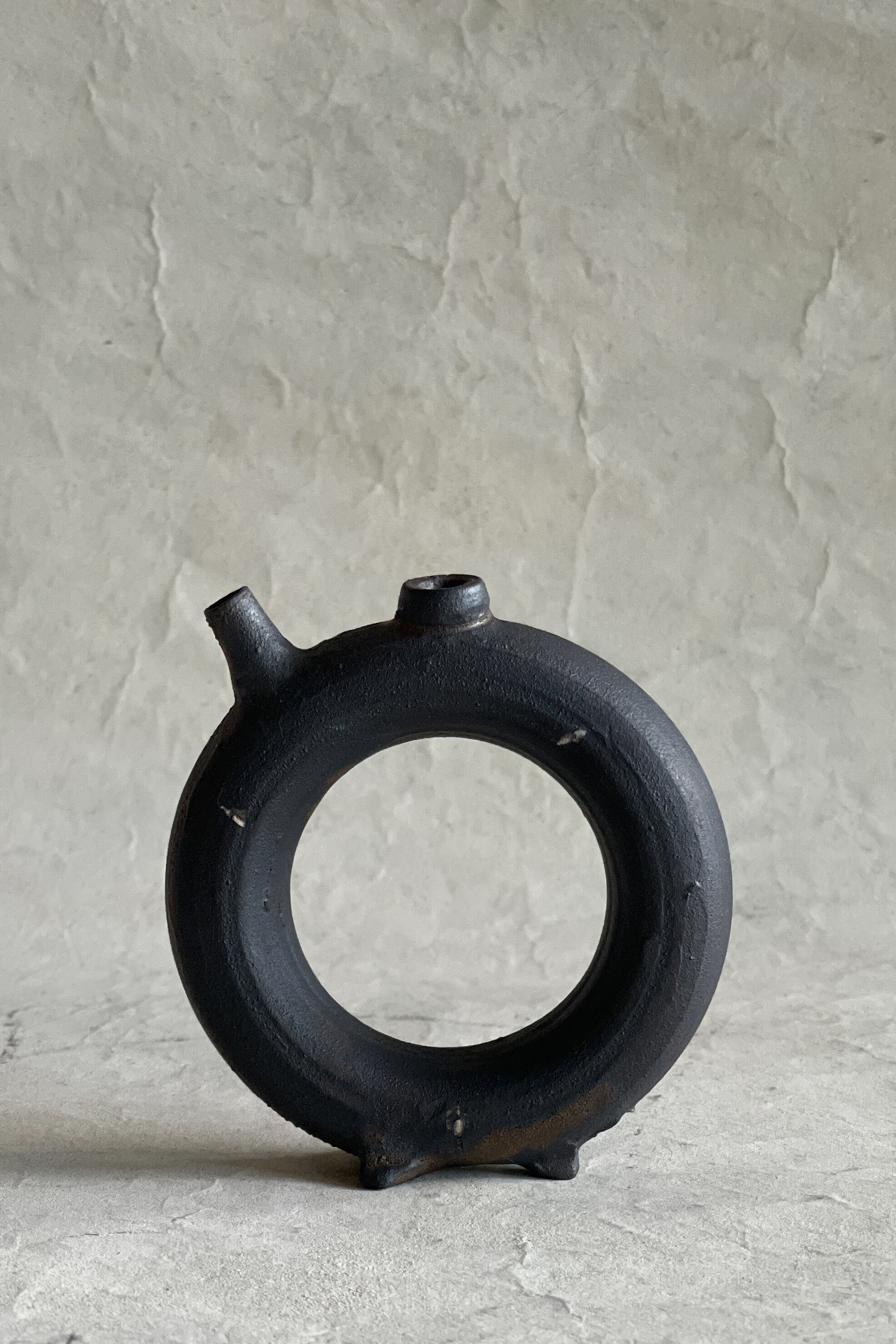 【未使用】渡邊心平 捻緑々紅柘榴文 7寸皿 磁器 染付 佐賀 捻縁縁赤紫陽花紋 七寸皿 渡邊心平作品 WS24-03 | web-shop MITATE