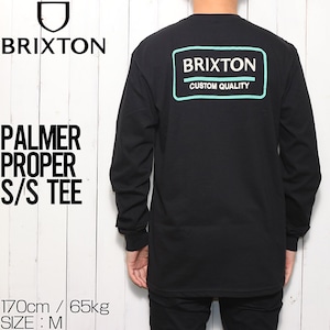 ロングスリーブTシャツ ロンT BRIXTON ブリクストン PALMER PROPER L/S TEE 16855L