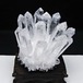水晶 クラスター 水晶 原石 台座付属 一点物 182-8603