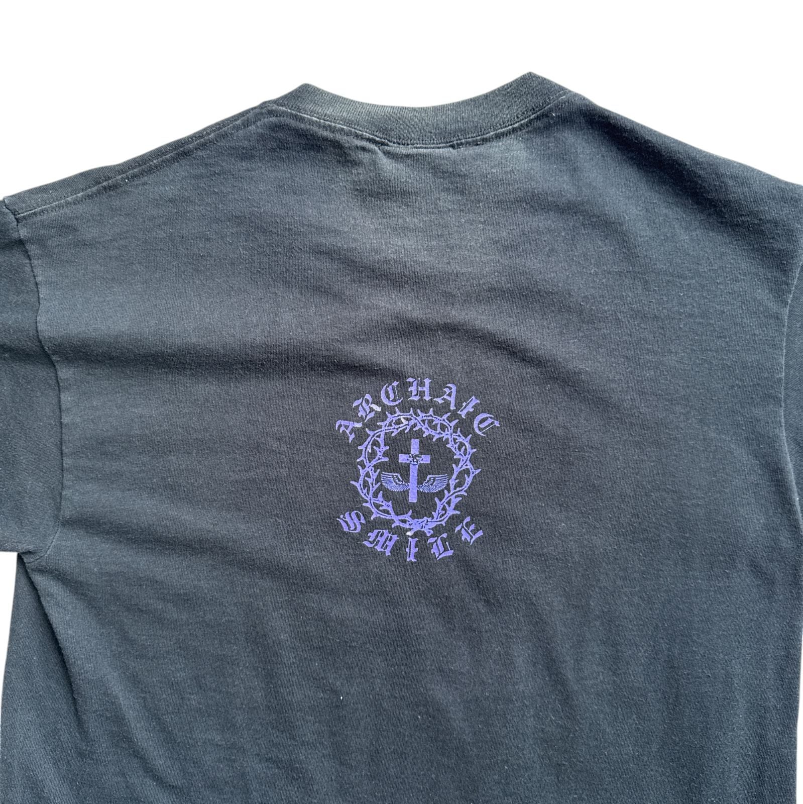 90s ARCHAIC SMILE Skull Graphic “DO WHAT THOU WILT” Tシャツ M